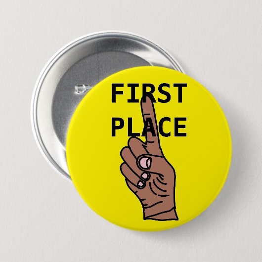 EERSTE PLAATS Button (Voorkant /achterkant)