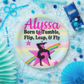 EERSTE PLAATS GYMNASTIEK KONINGIN PAPIEREN BORDJE (Feest)