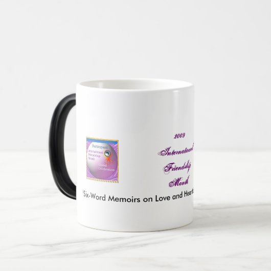 Eerste plaats - Internationale vriendschapsmaand Magische Mok (Voorkant links)