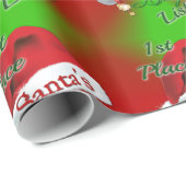 Eerste plaats: Naughty List Wrapping Paper van de  Cadeaupapier (Rol Hoek)