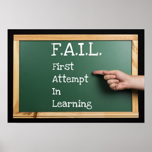 Eerste poging tot leren (Poster) Poster (Voorkant)