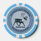Eerste Polair Airlift Squadron Poker Chips (Voorkant)