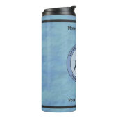 Eerste Polar Airlift Sq van Santa - Afgedankt Thermosbeker (Gedraaid links)