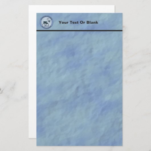 Eerste Polar Airlift Sqdn - Ondergedompeld Briefpapier (Voorkant / Achterkant)