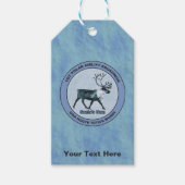 Eerste Polar Airlift Sqdn - Ondergedompeld Cadeaulabel (Voorkant)