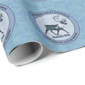 Eerste Polar Airlift Sqdn - Ondergedompeld Cadeaupapier (Rol Hoek)