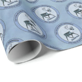 Eerste Polar Airlift Sqdn - Ondergedompeld Cadeaupapier (Rol Hoek)