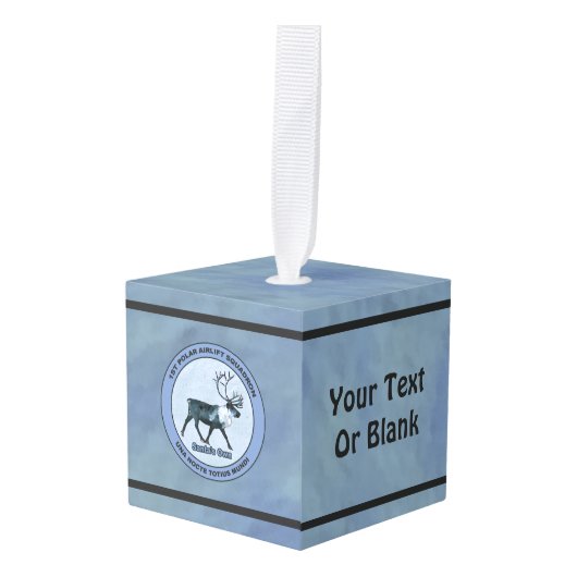 Eerste Polar Airlift Sqdn - Ondergedompeld Decoratie (Voorkant hoekig)