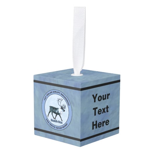 Eerste Polar Airlift Sqdn - Ondergedompeld Decoratie (Voorkant hoekig)