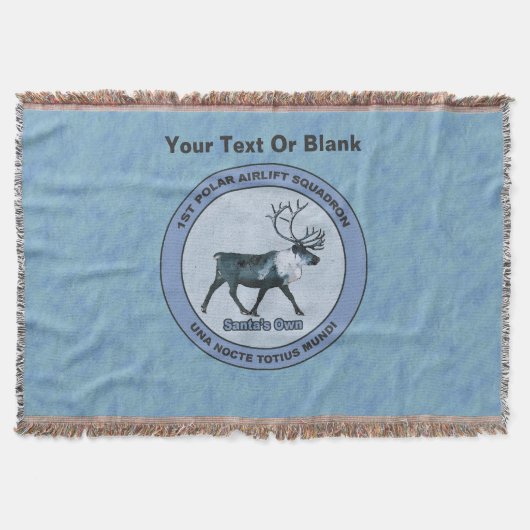 Eerste Polar Airlift Sqdn - Ondergedompeld Deken (Voorkant)