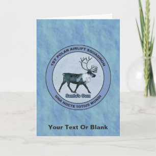 Eerste Polar Airlift Sqdn - Ondergedompeld Feestdagen Kaart