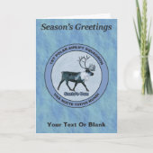 Eerste Polar Airlift Sqdn - Ondergedompeld Feestdagen Kaart (Voorkant)