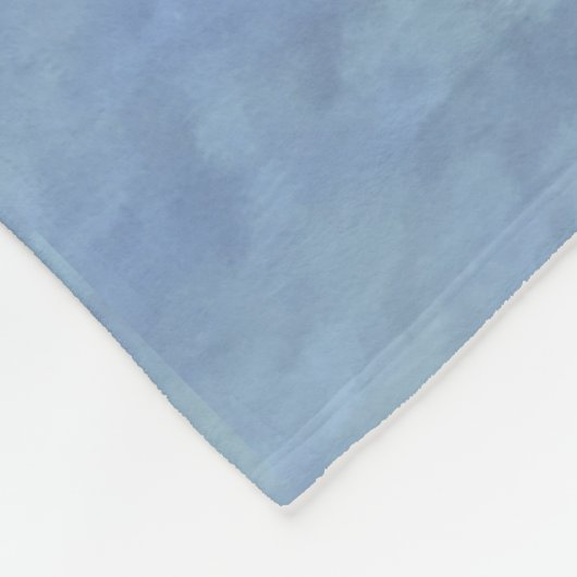 Eerste Polar Airlift Sqdn - Ondergedompeld Fleece Deken (Hoek)