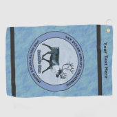 Eerste Polar Airlift Sqdn - Ondergedompeld Golfhanddoek (Horizontaal)