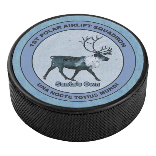 Eerste Polar Airlift Sqdn - Ondergedompeld Hockey Puck (3/4)