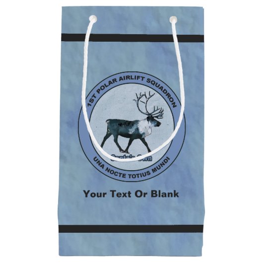 Eerste Polar Airlift Sqdn - Ondergedompeld Klein Cadeauzakje (Voorkant)