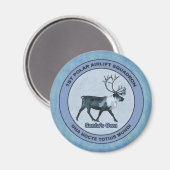 Eerste Polar Airlift Sqdn - Ondergedompeld Magneet (Voorkant / Achterkant)