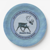 Eerste Polar Airlift Sqdn - Ondergedompeld Papieren Bordje (Voorkant)