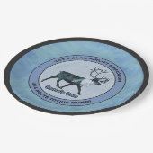 Eerste Polar Airlift Sqdn - Ondergedompeld Papieren Bordje (Gekanteld)