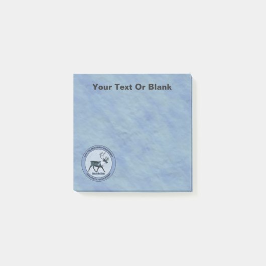 Eerste Polar Airlift Sqdn - Ondergedompeld Post-it® Notes (Voorkant)