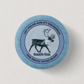 Eerste Polar Airlift Sqdn - Ondergedompeld Ronde Button 3,2 Cm (Voorkant)