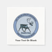 Eerste Polar Airlift Sqdn - Ondergedompeld Servetten (Voorkant)