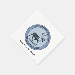 Eerste Polar Airlift Sqdn - Ondergedompeld Servetten