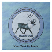 Eerste Polar Airlift Sqdn - Ondergedompeld Tegeltje (Voorkant)