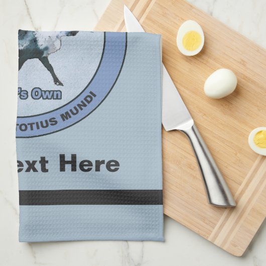 Eerste Polar Airlift Sqdn - Ondergedompeld Theedoek (Quarter Fold)