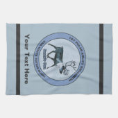 Eerste Polar Airlift Sqdn - Ondergedompeld Theedoek (Horizontaal)