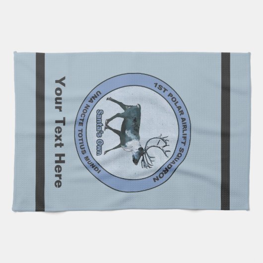 Eerste Polar Airlift Sqdn - Ondergedompeld Theedoek (Horizontaal)