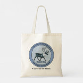 Eerste Polar Airlift Sqdn - Ondergedompeld Tote Bag (Achterkant)