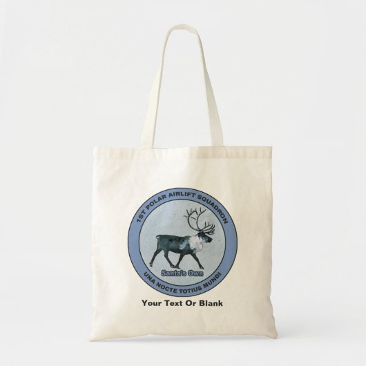 Eerste Polar Airlift Sqdn - Ondergedompeld Tote Bag (Voorkant)