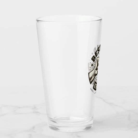 Eerste pomp beste vader ooit gepersonaliseerd glas (Rechts)