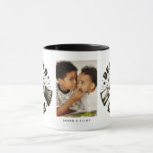 Eerste pomp beste vader ooit gepersonaliseerde fot mok (Midden)