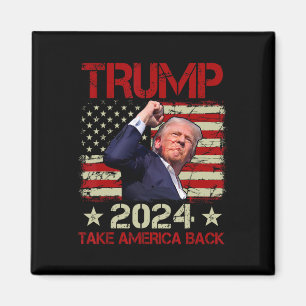 Eerste pomp geschoten op Trump 2024 Trump overleef Magneet