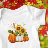Eerste pompoenseizoen Baby Romper