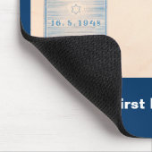 Eerste postzegels in Israël Muismat (Hoek)