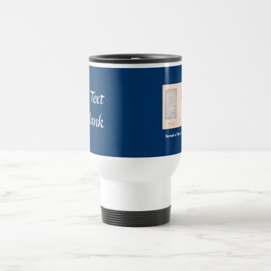 Eerste postzegels in Israël Reisbeker (Center)