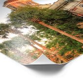 Eerste presbyteriaanse kerk, Charleston, SC Foto Afdruk (Hoek)