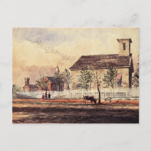 Eerste presbyteriaanse kerk Houston, TX Briefkaart (Voorkant)