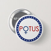 Eerste President Button (Voorkant /achterkant)