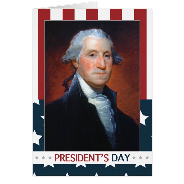 Eerste President: George Washington (Voorkant)