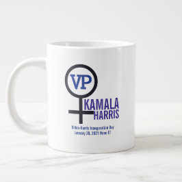 Eerste President Kamala Harris VP Grote Koffiekop