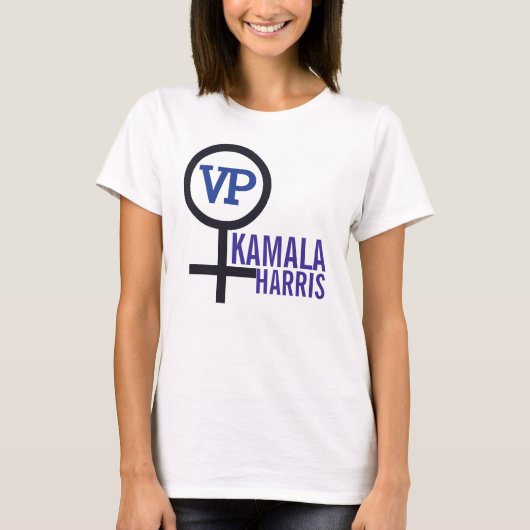 Eerste President Kamala Harris VP T-shirt (Voorkant)