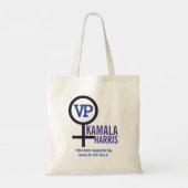 Eerste President Kamala Harris VP Tote Bag (Achterkant)