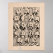 Eerste Presidenten van de Mormoonkerk (1879) Poster (Voorkant)