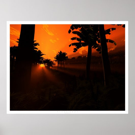 Eerste rays poster (Voorkant)