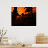 Eerste rays poster (Keuken)