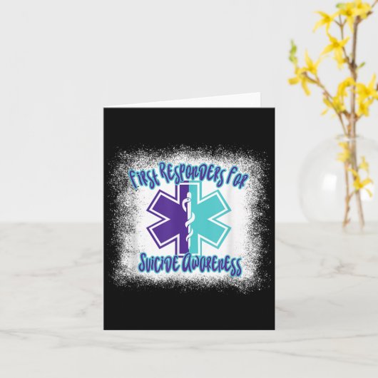 Eerste reacties voor zelfmoordbewustzijn EMT Param Kaart (Gele Bloem)